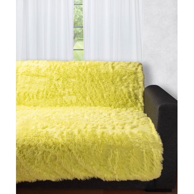 Διακοσμητικό μαλλιαρό ριχτάρι 5336 (145cm x 195cm) Lime