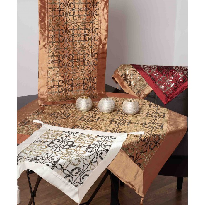 Τραβέρσα 45cm x 150cm 6309 λευκό