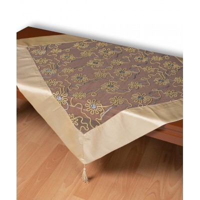 Τούλινο καρέ 7180 (85cm x 85cm) μπέζ