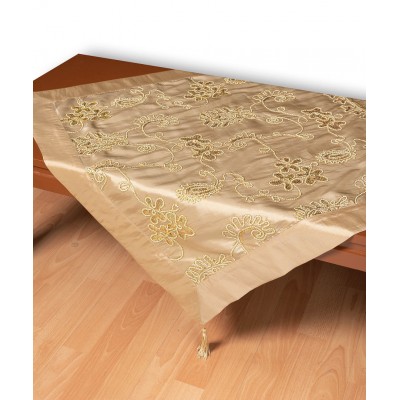 Σατέν καρέ 7710 (80cm x 80cm) χρυσό