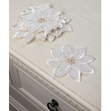 Χριστουγεννιάτικα σουβέρ δωδεκάδα 8240 (12cm) ivory