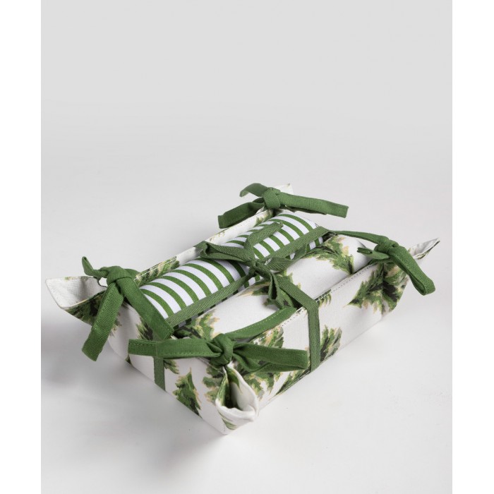 Χριστουγεννιάτικο σετ 2 τεμαχίων σε ψωμιέρα (40cm x 65cm) BS72117