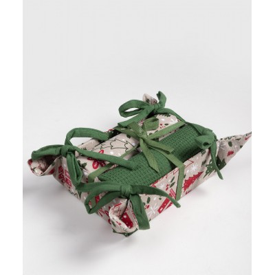 Χριστουγεννιάτικο σετ 2 τεμαχίων σε ψωμιέρα (40cm x 65cm) BS85116