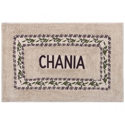 Πατάκι ελιά Χανιά (50cm x 80cm) καφέ