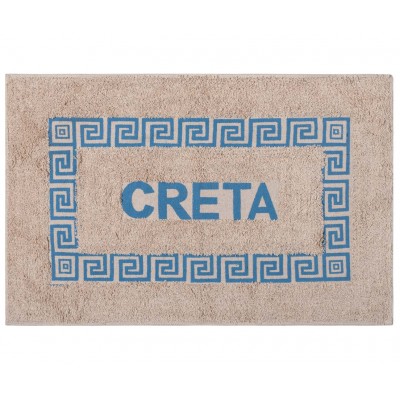 Πατάκι μαίανδρος Κρήτη (50cm x 80cm) σιέλ