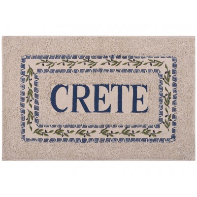 Πατάκι ελιά Κρήτη (50cm x 80cm) μπλέ