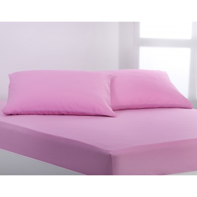 Βαμβακερό σετ μαξιλαροθήκες essentials (52cm x 72cm ) pastel levander