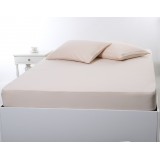 Σεντόνι με λάστιχο jersey (180cm x 200cm + 35cm) light beige