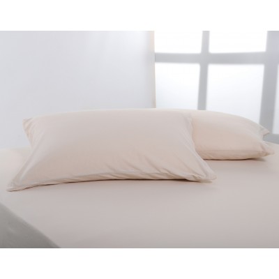 Ζευγάρι μαξιλαροθήκες jersey (50cm x 70cm) light beige