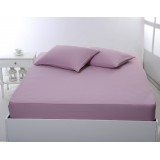 Σεντόνι με λάστιχο jersey (180cm x 200cm + 35cm) syklamen