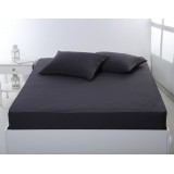 Σεντόνι με λάστιχο jersey (100cm x 200cm + 35cm) dark grey