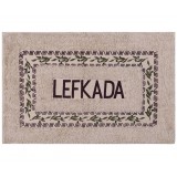 Πατάκι ελιά Λευκάδα (50cm x 80cm) καφέ