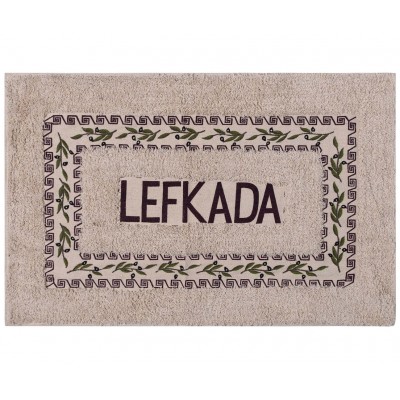 Πατάκι ελιά Λευκάδα (50cm x 80cm) καφέ