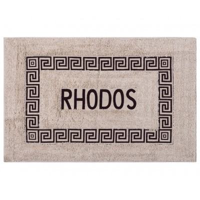 Πατάκι μαίανδρος Ρόδος (50cm x 80cm) καφέ