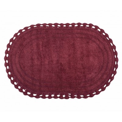 ΠΑΤΑΚΙ OVAL (60CM X 100CM) BURGUNDY