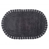 ΠΑΤΑΚΙ OVAL (60CM X 100CM) ΣΚΟΥΡΟ ΓΚΡΙ
