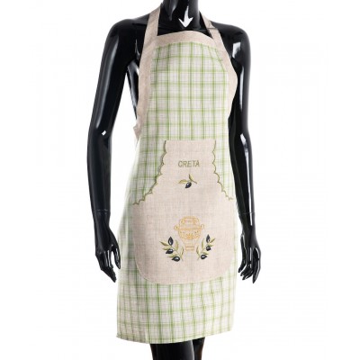 Ολόσωμη ποδιά 1312 (80cm x 55cm) πράσινο CRETA