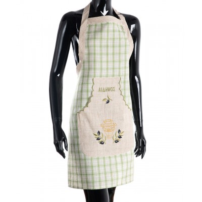 Ολόσωμη ποδιά 1312 (80cm x 55cm) πράσινο ΑΙΔΗΨΟΣ