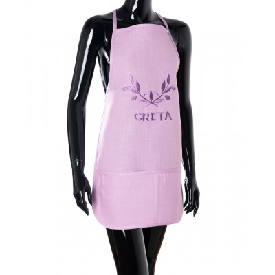 Ολόσωμη ποδιά BG23a (50cm x 70cm) λιλά CRETA