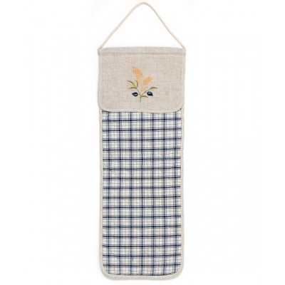 Σακούλα ψωμιού 1312 (25cm x 70cm) μπλέ