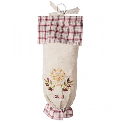 Σακουλοθήκη 1313 (23cm x 54cm) κόκκινο CORFU