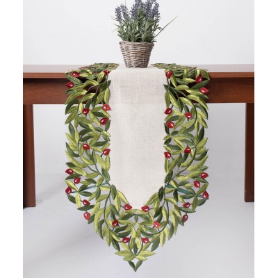 Τραβέρσα 2353 (45cm x 170cm) κόκκινη ελιά