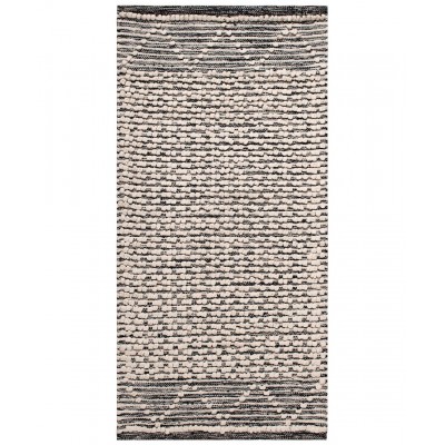 Πατάκι jaipur (60cm x 130cm) σκούρο γκρί