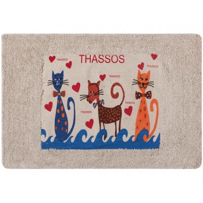 Πατάκι γάτα THASSOS (40cm x 60cm)