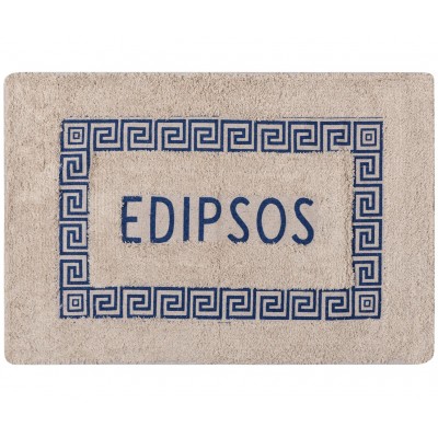 Πατάκι μαίανδρος Αιδηψός (50cm x 80cm) μπλέ