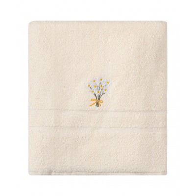 Πετσέτα Σώματος ( 100cm x 150cm ) Ivory Χαμομήλι