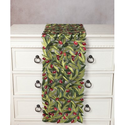 Τραβέρσα 2352 (30cm x 160cm) κόκκινη ελιά