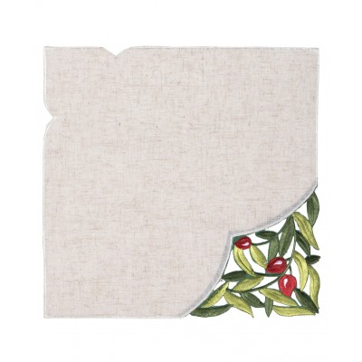 Πετσέτα φαγητού 2353 (45cm x 45cm) κόκκινη ελιά 