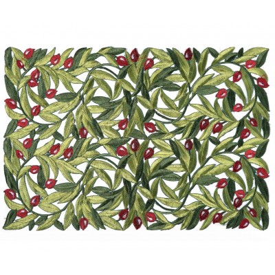 Σουπλά 2352 (35cm x 50cm) κόκκινη ελιά