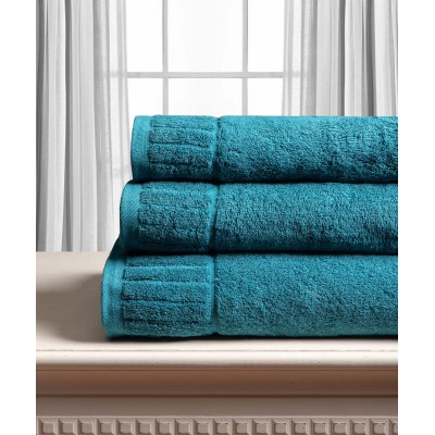 Βαμβακερή πετσέτα ΜΕΛΩΔΙΑ 600gsm (40cm x 60cm) teal