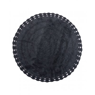 Πατάκι στρογγυλό ( 70cm ) ανθρακί