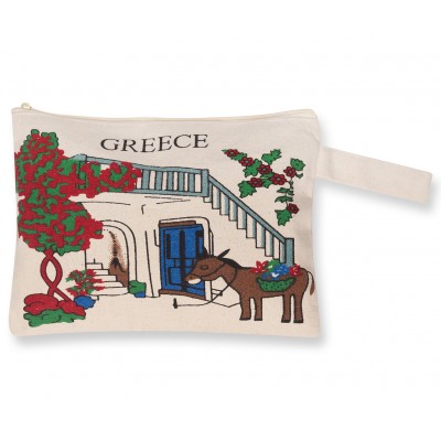 Πορτοφόλι καραβόπανο (30cm x 20cm) canvas 17 GREECE