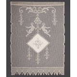 κουρτίνα BG11 TOSCAN (160cm x 160cm) ecru με τούνελ