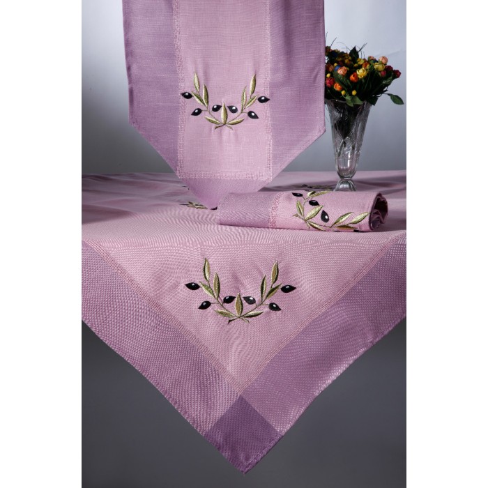 Σετ 3 τεμαχίών bg23a (40cm x 110cm 2x40cm x 40cm) μώβ