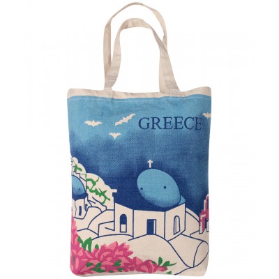 Τσάντα καραβόπανο (40cm x 40cm x 10cm) canvas 20 creta