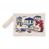Πορτοφόλι καραβόπανο (30cm x 20cm) canvas 3 CORFU