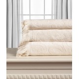 Βαμβακερή ζακάρ πετσέτα ALICIA 520gsm (40cm x 60cm) cream