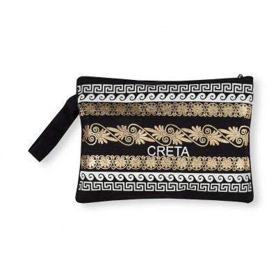 Πορτοφόλι καραβόπανο (30cm x 20cm) gold 5 CRETA