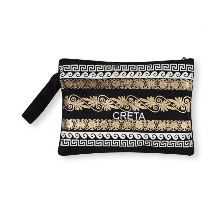 Πορτοφόλι καραβόπανο (30cm x 20cm) gold 5 CRETA