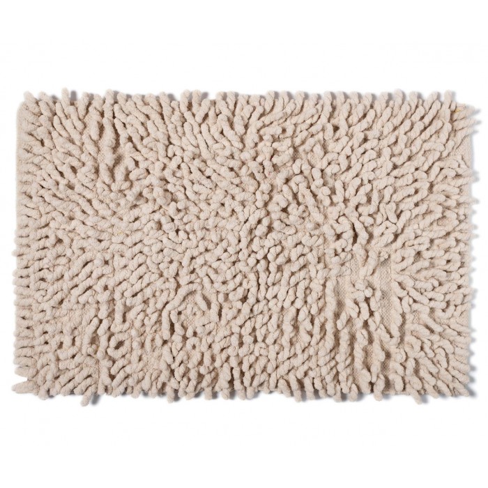 Πατάκι μπάνιου γαριδάκι (50cm x 80cm) μπέζ