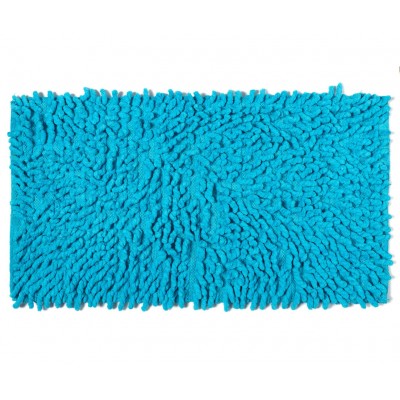 Πατάκι μπάνιου γαριδάκι (50cm x 80cm) σιέλ