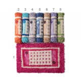 ΠΑΤΑΚΙΑ λουλούδι (60cm x 100cm) μώβ