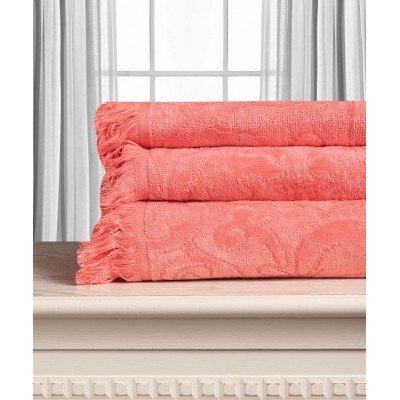 Βαμβακερή ζακάρ πετσέτα ALICIA 520gsm (50cm x 100cm) magenta