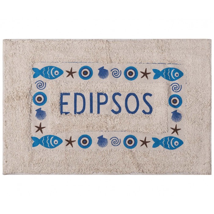 Πατάκι μάτι EDIPSOS (40cm x 60cm) μπλέ