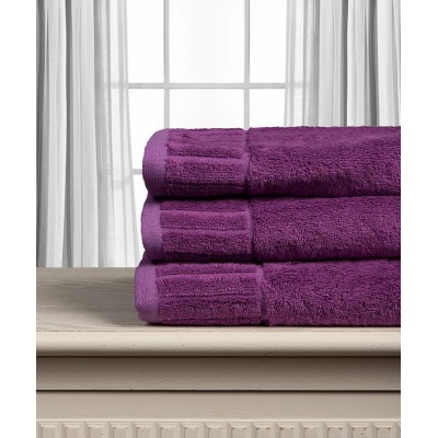 Βαμβακερή πετσέτα ΜΕΛΩΔΙΑ 600gsm (50cm x 100cm) purple
