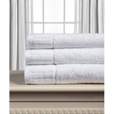 Βαμβακερή πετσέτα ΜΕΛΩΔΙΑ 600gsm (75cm x 150cm) white